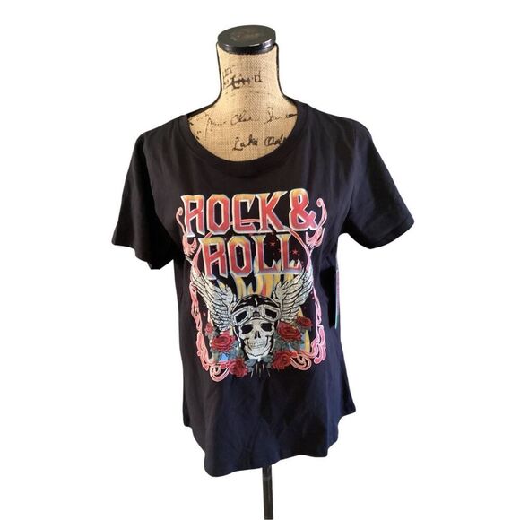 Rock & Roll T-Shirt  By Dramatic - Picture 1 of 6
